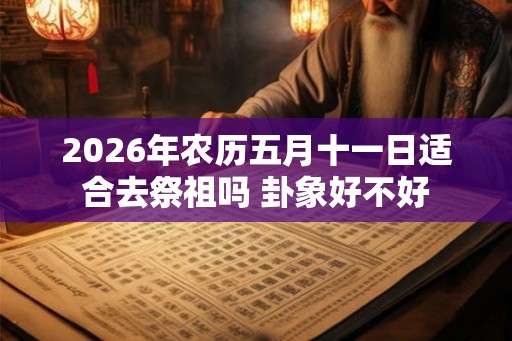 2026年农历五月十一日适合去祭祖吗 卦象好不好