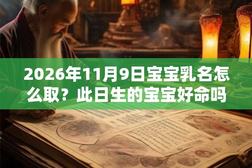 2026年11月9日宝宝乳名怎么取？此日生的宝宝好命吗？