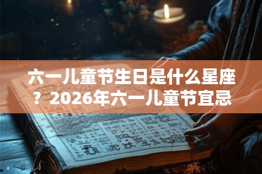 六一儿童节生日是什么星座?2026年六一儿童节宜忌 六一儿童节生日是什么星座?2026年六一儿童节宜忌