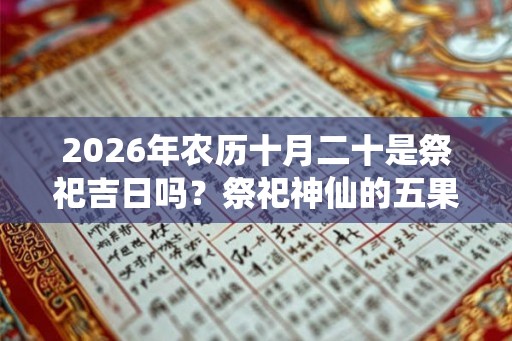 2026年农历十月二十是祭祀吉日吗？祭祀神仙的五果是啥