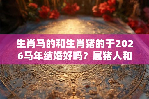 生肖马的和生肖猪的于2026马年结婚好吗?属猪人和谁最配? 生肖马的和生肖猪的于2026马年结婚好吗?属猪人和谁最配?