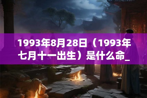 1993年8月28日（1993年七月十一出生）是什么命_命运如何