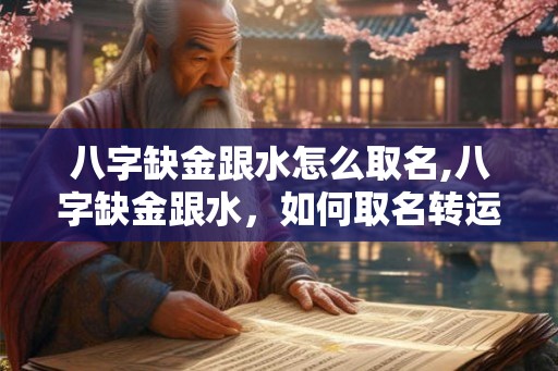 八字缺金跟水怎么取名,八字缺金跟水，如何取名转运？