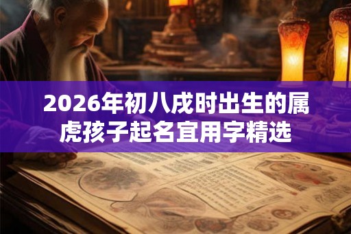 2026年初八戌时出生的属虎孩子起名宜用字精选