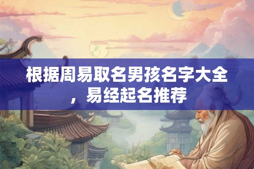根据周易取名男孩名字大全，易经起名推荐