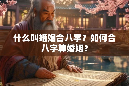 什么叫婚姻合八字？如何合八字算婚姻？