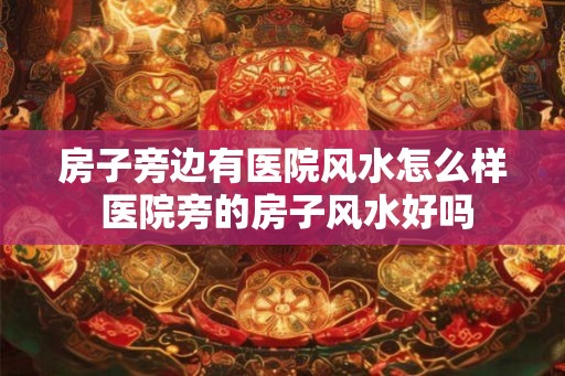 房子旁边有医院风水怎么样 医院旁的房子风水好吗