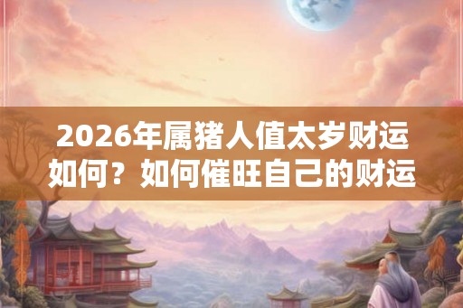 2026年属猪人值太岁财运如何?如何催旺自己的财运? 2026年属猪人值太岁财运如何?如何催旺自己的财运?