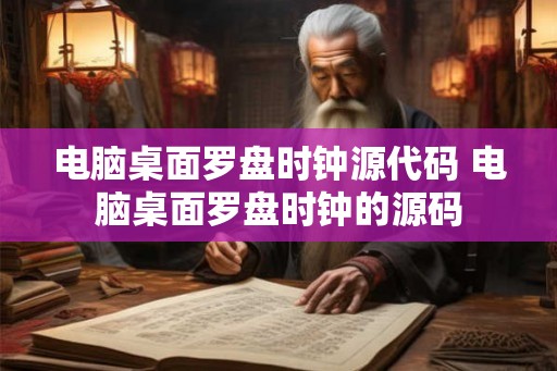 电脑桌面罗盘时钟源代码 电脑桌面罗盘时钟的源码