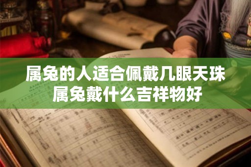 属兔的人适合佩戴几眼天珠 属兔戴什么吉祥物好