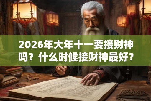 2026年大年十一要接财神吗？什么时候接财神最好？