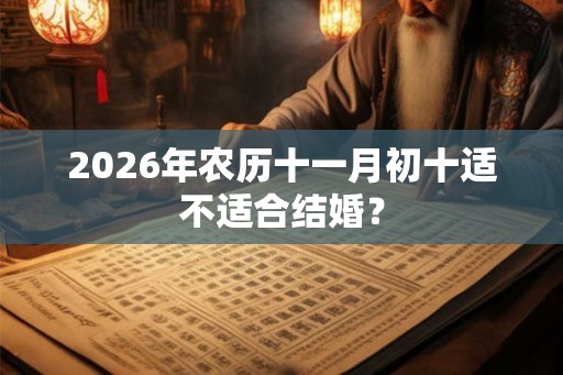 2026年农历十一月初十适不适合结婚? 2026年农历十一月初十适不适合结婚?
