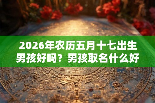 2026年农历五月十七出生男孩好吗？男孩取名什么好听？