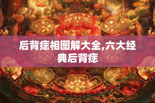 后背痣相图解大全,六大经典后背痣