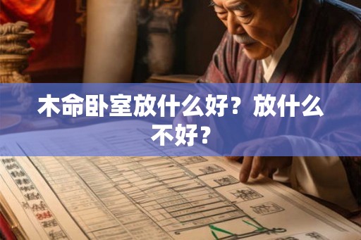 木命卧室放什么好?放什么不好? 木命卧室放什么好?放什么不好?