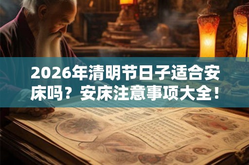 2026年清明节日子适合安床吗？安床注意事项大全！