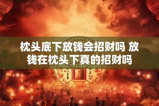 枕头底下放钱会招财吗 放钱在枕头下真的招财吗