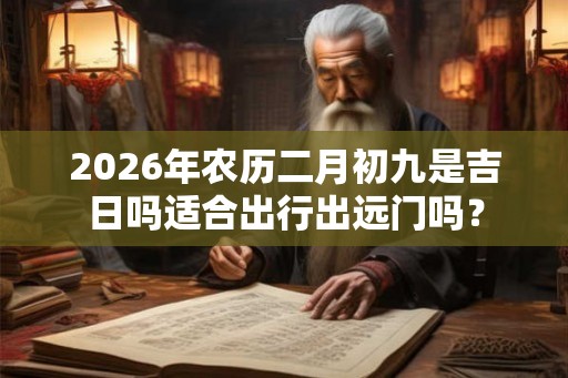 2026年农历二月初九是吉日吗适合出行出远门吗？