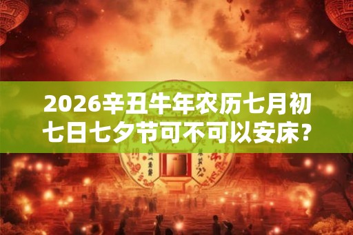 2026辛丑牛年农历七月初七日七夕节可不可以安床？