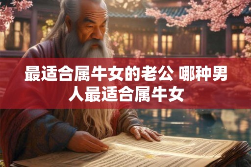最适合属牛女的老公 哪种男人最适合属牛女 最适合属牛女的老公 哪种男人最适合属牛女