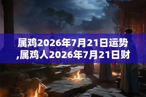 属鸡2026年7月21日运势,属鸡人2026年7月21日财运,生肖鸡2026年7月21日运势