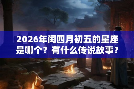 2026年闰四月初五的星座是哪个？有什么传说故事？