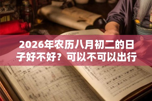 2026年农历八月初二的日子好不好？可以不可以出行？