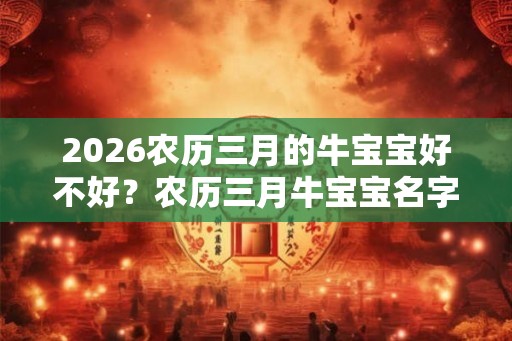 2026农历三月的牛宝宝好不好？农历三月牛宝宝名字