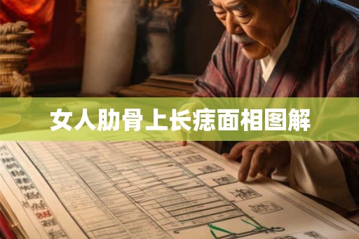 女人肋骨上长痣面相图解