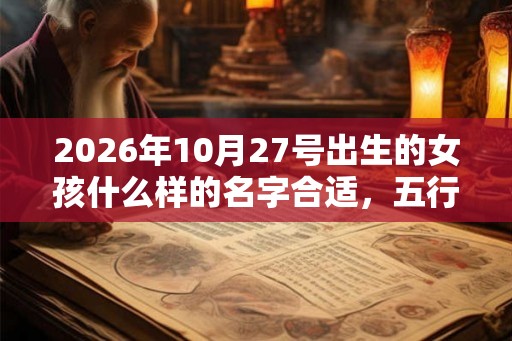 2026年10月27号出生的女孩什么样的名字合适,五行属什么 2026年10月27号出生的女孩什么样的名字合适,五行属什么