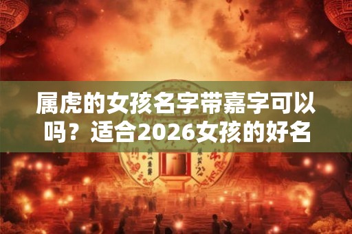 属虎的女孩名字带嘉字可以吗？适合2026女孩的好名字