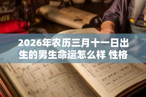 2026年农历三月十一日出生的男生命运怎么样 性格怎么样
