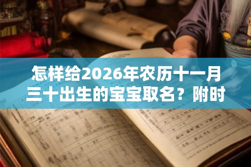 怎样给2026年农历十一月三十出生的宝宝取名？附时辰凶吉