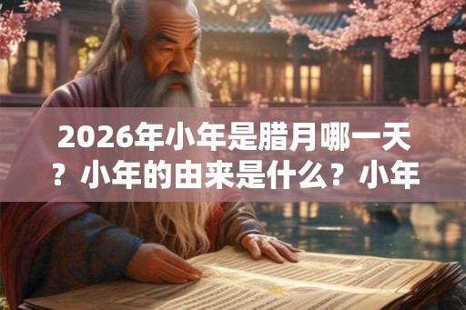 2026年小年是腊月哪一天?小年的由来是什么?小年是什么意思? 2026年小年是腊月哪一天?小年的由来是什么?小年是什么意思?