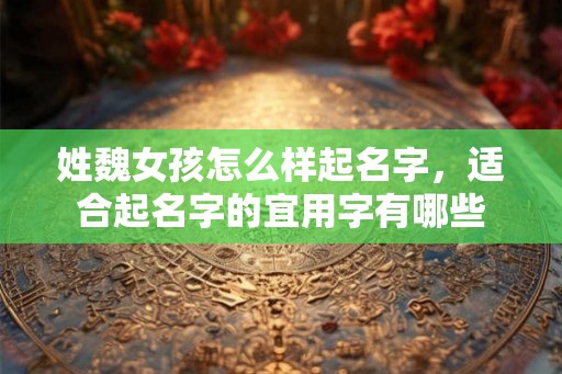 姓魏女孩怎么样起名字,适合起名字的宜用字有哪些 姓魏女孩怎么样起名字,适合起名字的宜用字有哪些