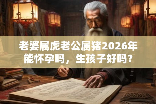 老婆属虎老公属猪2026年能怀孕吗，生孩子好吗？