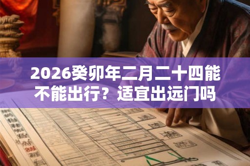 2026癸卯年二月二十四能不能出行？适宜出远门吗