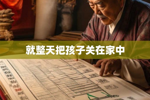 就整天把孩子关在家中 就整天把孩子关在家中