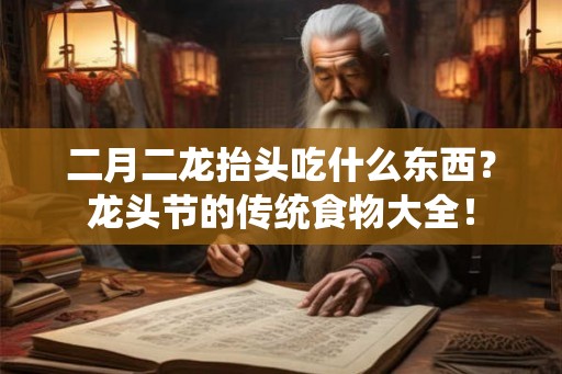 二月二龙抬头吃什么东西？龙头节的传统食物大全！