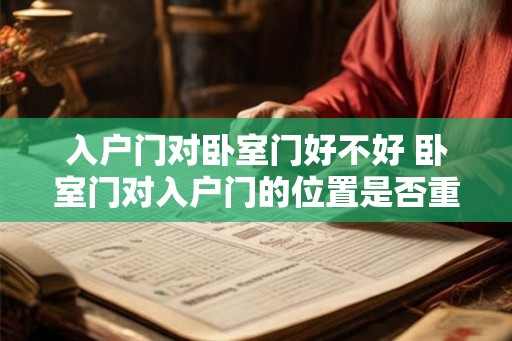 入户门对卧室门好不好 卧室门对入户门的位置是否重要