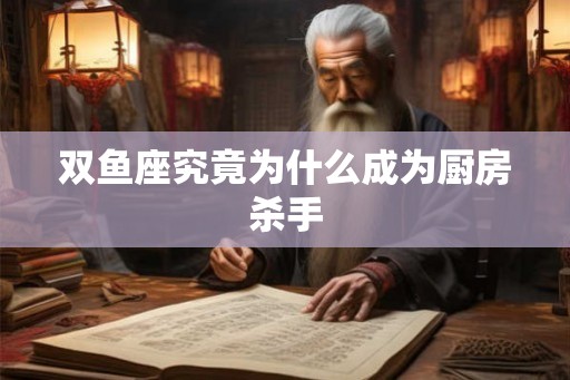 双鱼座究竟为什么成为厨房杀手