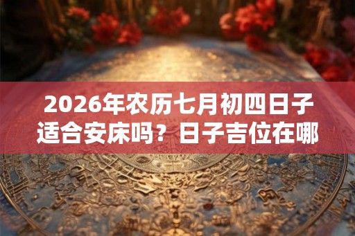 2026年农历七月初四日子适合安床吗？日子吉位在哪个方向？