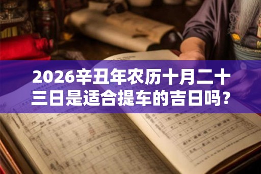 2026辛丑年农历十月二十三日是适合提车的吉日吗？