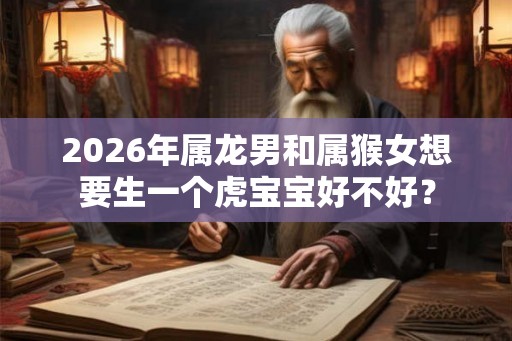 2026年属龙男和属猴女想要生一个虎宝宝好不好？
