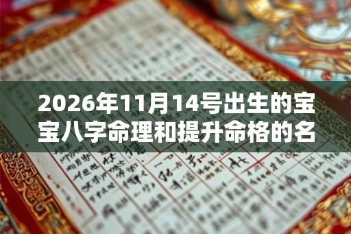 2026年11月14号出生的宝宝八字命理和提升命格的名字推荐
