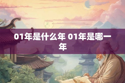 01年是什么年 01年是哪一年 01年是什么年 01年是哪一年