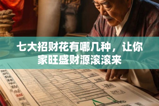 七大招财花有哪几种，让你家旺盛财源滚滚来
