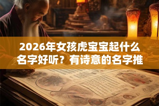 2026年女孩虎宝宝起什么名字好听？有诗意的名字推荐