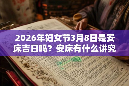 2026年妇女节3月8日是安床吉日吗？安床有什么讲究？