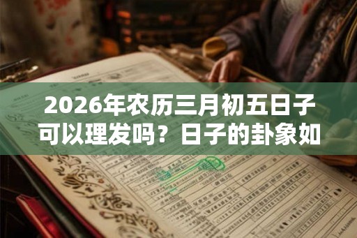 2026年农历三月初五日子可以理发吗？日子的卦象如何？